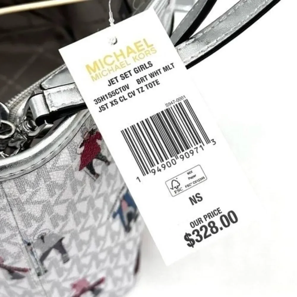 Michael Kors XS Girls Jet Set Saffiano Travel Bag (NWT) - Picture 11 of 11